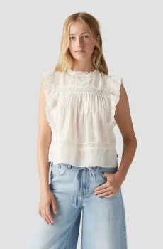 Женский белый топ Белый S Levi’s® 001SG;0000