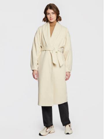American Vintage Вовняне пальто Karabay KARA17BH22 Écru Relaxed Fit American Vintage Вовняне пальто Karabay KARA17BH22 Écru Relaxed Fit