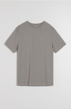 Бавовняна футболка basic - середньо-сірий