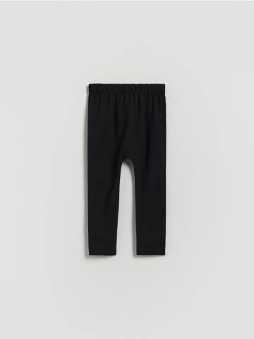 Reserved - Легінси з високим вмістом бавовни - чорний - 092FO-99X