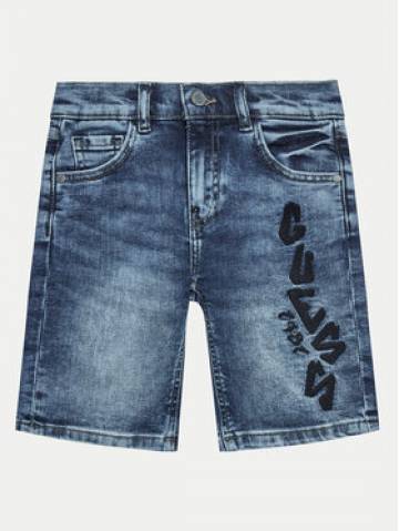 Guess Джинсові шорти L4GD18 D4GV0 Cиній Regular Fit Guess Джинсові шорти L4GD18 D4GV0 Cиній Regular Fit