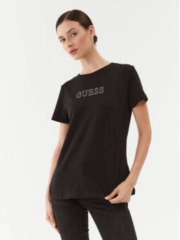 Guess Футболка V3BI11 J1314 Чорний Regular Fit Guess Футболка V3BI11 J1314 Чорний Regular Fit