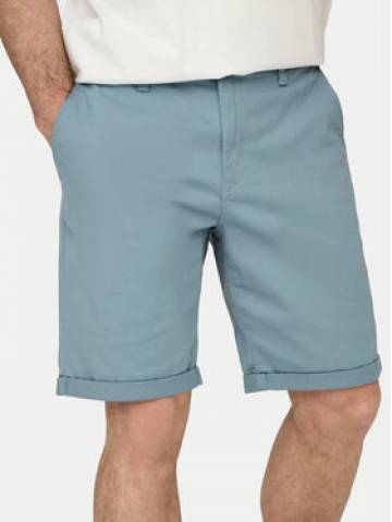 Only & Sons Шорти з тканини Peter 22027905 Голубий Regular Fit Only & Sons Шорти з тканини Peter 22027905 Голубий Regular Fit