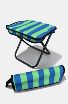 Стілець туристичний - блідо-зелений