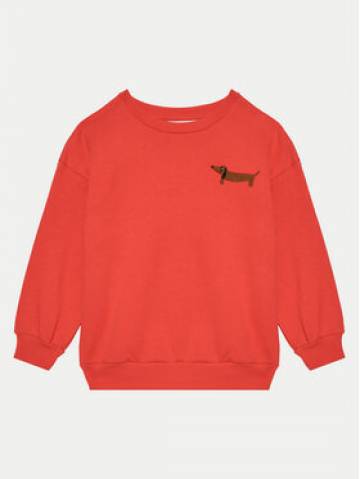 Mini Rodini Світшот Dog 2472013442 Червоний Regular Fit Mini Rodini Світшот Dog 2472013442 Червоний Regular Fit