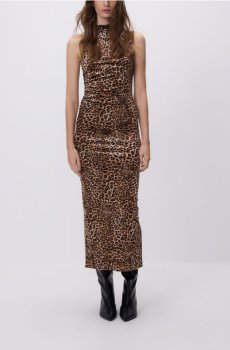 Reserved - Сукня міді - різнобарвний - 977GA-MLC