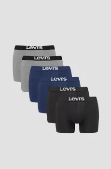 Мужские боксеры (6 шт) Разноцветный XL Levi’s® 701224217;003