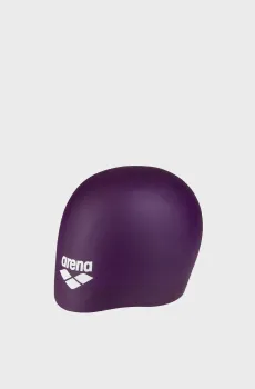 Фиолетовая шапочка для плавания LONG HAIR CAP Фиолетовый ONESIZE Arena 009275-210