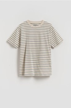 Reserved - Бавовняна футболка - бежевий - 981IS-08X