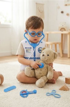 Набір для рольової гри – лікар - різнобарвний