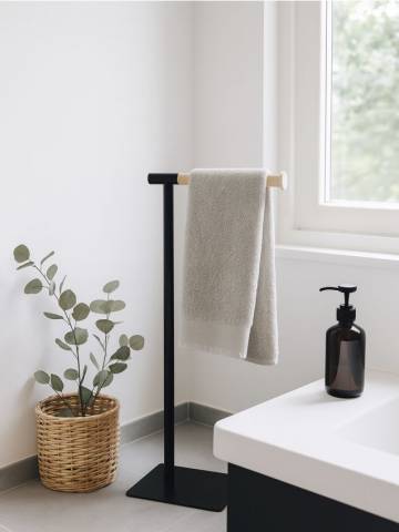 Ванній стійка - чорний Ванній стійка - чорний