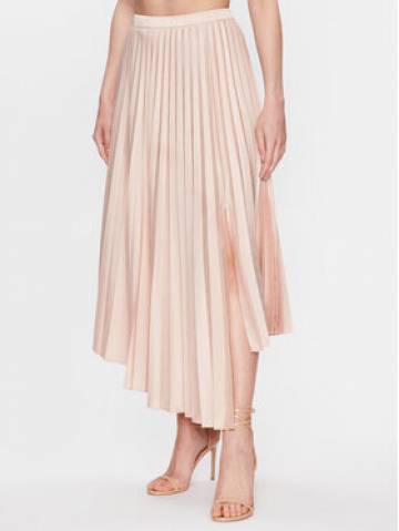 DKNY Спідниця в складку P3ANTQBW Золотий Regular Fit DKNY Спідниця в складку P3ANTQBW Золотий Regular Fit