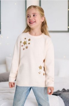 Джемпер - кремовий
