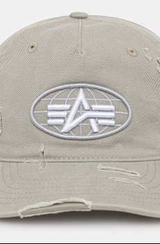 Хлопковая кепка Alpha Industries World Acid Cap