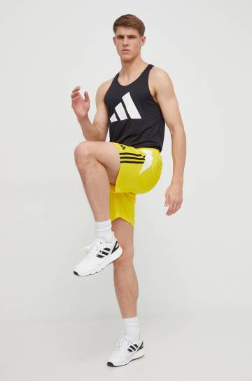 Топ для бега adidas Performance Run It цвет чёрный Топ для бега adidas Performance Run It цвет чёрный