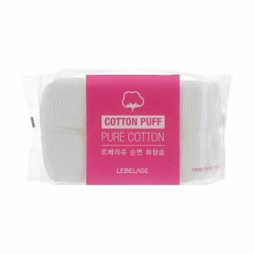 Паффы для лица Lebelage Cotton Beauty хлопковые, 100 шт Паффы для лица Lebelage Cotton Beauty хлопковые, 100 шт