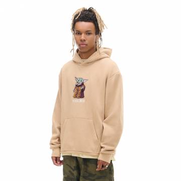 Cropp - Худі Baby Yoda - бежевий Cropp - Худі Baby Yoda - бежевий