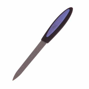 Пилка Zauber металл с резин.ручкой N2, 13,3*1,7(03-0532) Пилка Zauber металл с резин.ручкой N2, 13,3*1,7(03-0532)