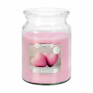 Ароматическая свеча Bispol Scented Candle Love, 500 г (snd99-105) Ароматическая свеча Bispol Scented Candle Love, 500 г (snd99-105)