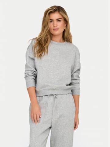 ONLY Світшот 15243380 Сірий Loose Fit ONLY Світшот 15243380 Сірий Loose Fit
