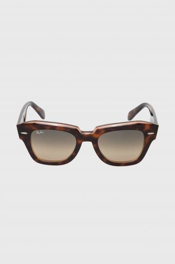 Очки Ray-Ban цвет коричневый Очки Ray-Ban цвет коричневый