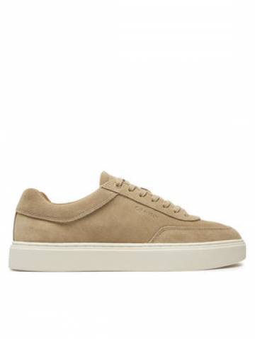 Calvin Klein Снікерcи Lace Up Suede HM0HM01792 Бежевий Calvin Klein Снікерcи Lace Up Suede HM0HM01792 Бежевий