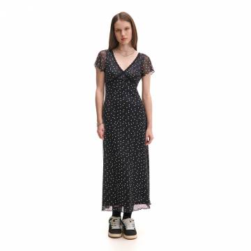 Cropp - Сукня міді - білий Cropp - Сукня міді - білий