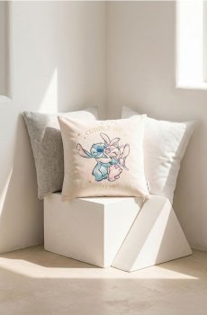 Наволочка Stitch - кремовий