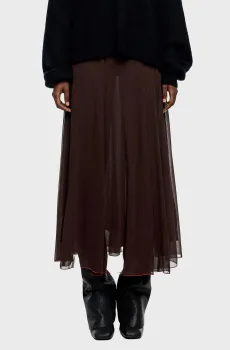 Женская коричневая юбка Коричневый 38 Bimba Y Lola 252BR4809.10602