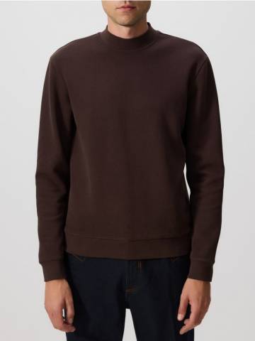 Reserved - Світшот із коміром-стійкою - буряковий - 8067H-83X