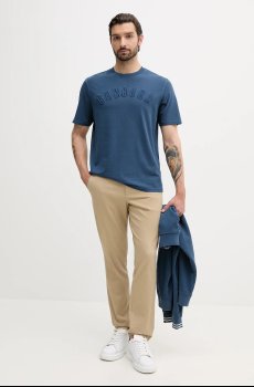 Хлопковая футболка Barbour BANFORD