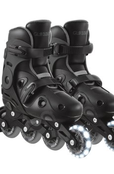 Роликові ковзани Globber Go skates lights сірі розмір 34-37 (785-120)