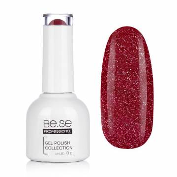 Уценка! Гель-лак для ногтей Be.Se Professional Gel Polish Collection Shimmer 24 Микроблеск, красный, 10 г Уценка! Гель-лак для ногтей Be.Se Professional Gel Polish Collection Shimmer 24 Микроблеск, красный, 10 г