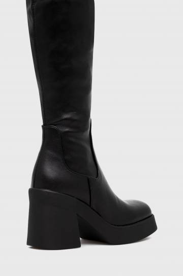 Сапоги Steve Madden Seasons женские цвет чёрный на платформе Сапоги Steve Madden Seasons женские цвет чёрный на платформе