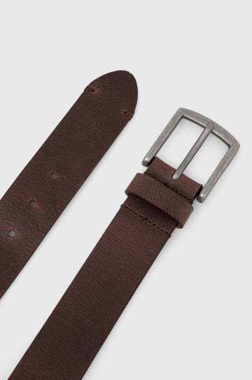 Кожаный ремень Pepe Jeans PALMER BELT мужской цвет коричневый PM021024 Кожаный ремень Pepe Jeans PALMER BELT мужской цвет коричневый PM021024