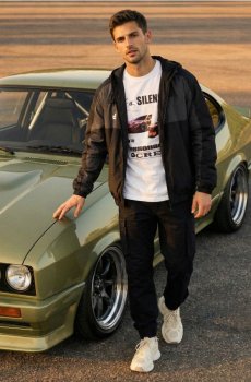 Штани cargo jogger - чорний