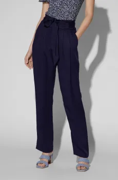 Женские темно-синие брюки Синий 42 Naf Naf XENP6