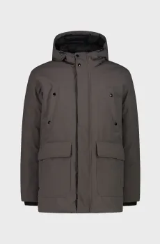 Мужская темно-серая парка Серый 56 CMP 34K0157-E910