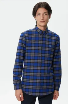 Мужская синяя рубашка Синий 39 Lacoste CH2338R38S