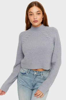 Женский серый джемпер Серый M Tally Weijl SPUPEHESSA