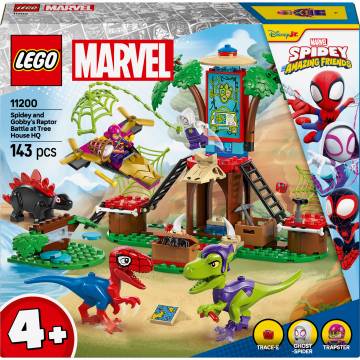Конструктор LEGO Marvel Битва Павука та раптора Гоббі у штаб-будинку на дереві (11200) Конструктор LEGO Marvel Битва Павука та раптора Гоббі у штаб-будинку на дереві (11200)