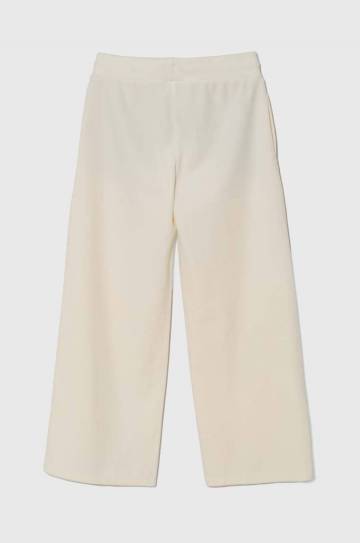 Детские спортивные штаны Guess цвет бежевый однотонные J4RQ16 KBXI2