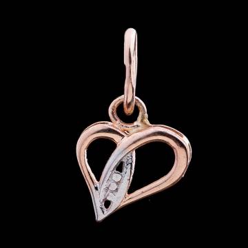 Золотой кулон "Сердце" п00991 Золотой кулон "Сердце" п00991