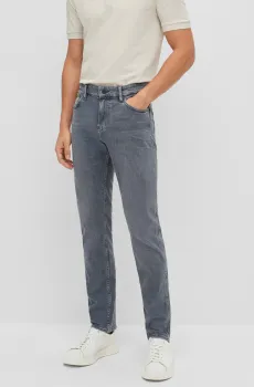 Мужские серые джинсы Серый 33 BOSS 50470490;030