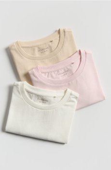 Reserved - Бавовняна футболка, набір з 3 - різнобарвний - 409HU-MLC