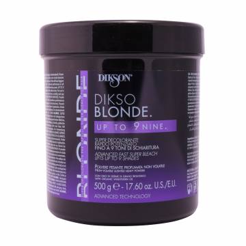Усиленный осветляющий порошок для волос Dikson Dikso Blonde Up To 9 Nine, 500 г Усиленный осветляющий порошок для волос Dikson Dikso Blonde Up To 9 Nine, 500 г