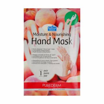 Увлажняющая маска-перчатки для рук Purederm Moisture & Nourishing Hand Mask на основе персика, 2*13 г Увлажняющая маска-перчатки для рук Purederm Moisture & Nourishing Hand Mask на основе персика, 2*13 г