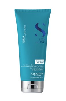 Очищающий кондиционер Alfaparf Milano Semi Di Lino Curls Hydrating Co-Wash Conditioner для вьющихся волос, 200 мл