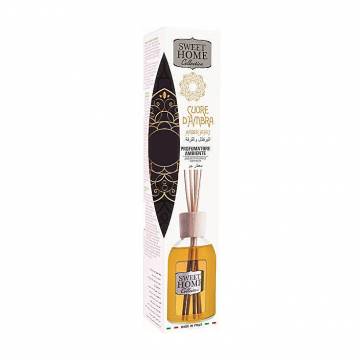 Аромадиффузор Sweet Home Collection Amber Heart Diffuser Янтарное сердце, 100 мл Аромадиффузор Sweet Home Collection Amber Heart Diffuser Янтарное сердце, 100 мл