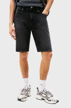 Мужские черные джинсовые шорты RONNIE SHORT BI5181 Черный 29 Tommy Jeans DM0DM20945